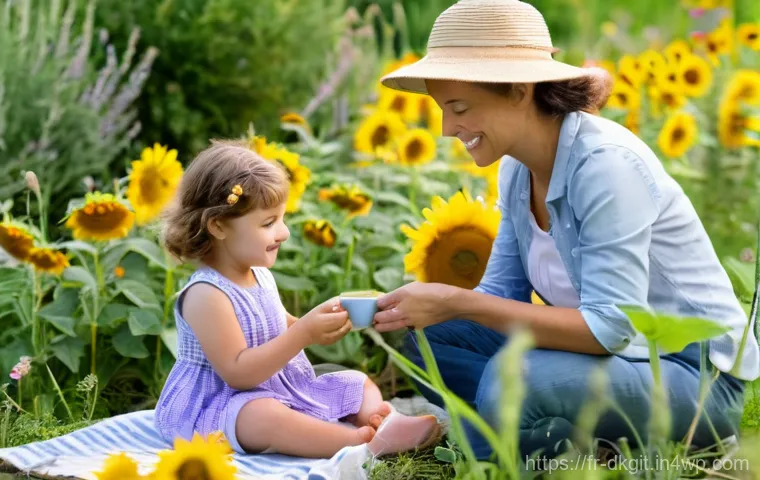 디지털 슬로우 라이프를 위한 지역 사회 참여 - **A Vibrant French Village Market Scene**
    A wide shot of a bustling yet unhurried outdoor market...