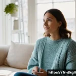 Home 12 슬로우 라이프를 위한 정리 정돈 방법 - **Prompt 1: The First Step Towards Serenity**
"A candid, sunlit shot of a woman in her late 20s ...